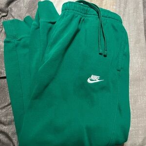 Nike Green joggers - xl men’s